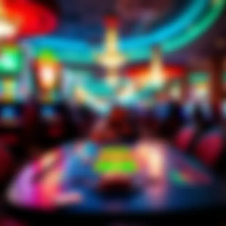 Station Casinos gaming floor showcasing excitement