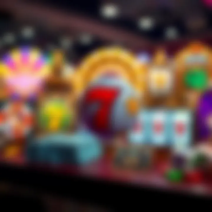 A collection of popular slot game themes