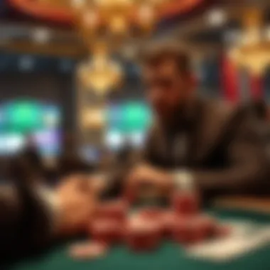 Digital connection between poker lodges and online platforms