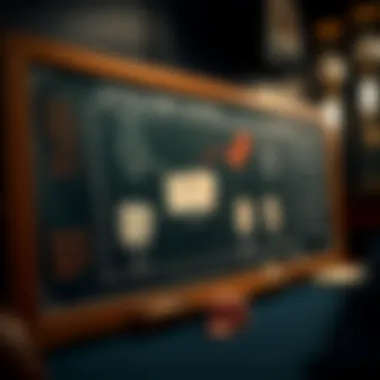 Betting Systems: A Strategic Framework for Success A strategic layout of various poker betting systems on a chalkboard.