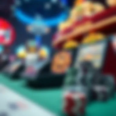 Vegascrest Game Offerings A depiction of various games available on the Vegascrest platform, highlighting diversity and appeal.