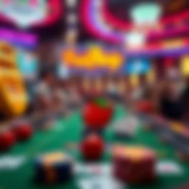 Thrilling Gameplay Experience in Fruit Party Graphics depicting the thrill of gameplay and user experience