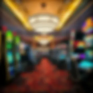 Interior casino floor highlighting diverse gaming options