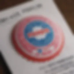 An iconic Hoosier Lottery ticket showcasing the Powerball logo