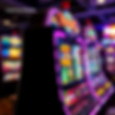 A vibrant slot machine showcasing various themes