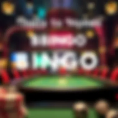 From Halls to Homes: The Evolution of Bingo An infographic illustrating the evolution of bingo from traditional to online