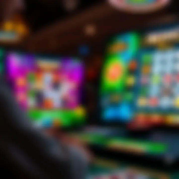 Engaging Gameplay: The Aesthetics of Online Bingo A vibrant online bingo game interface showcasing colorful graphics