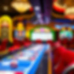 Vibrant Online Casino Game Interface