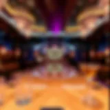 Sophisticated ambiance of the MGM Casino Bar