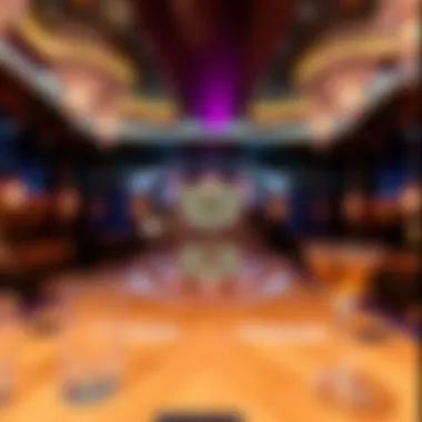 Sophisticated ambiance of the MGM Casino Bar