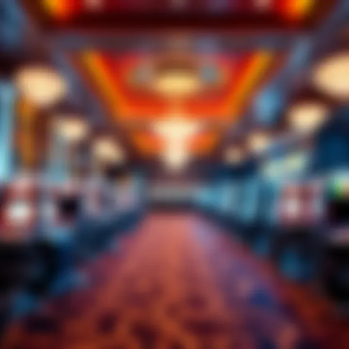 Interior decor highlighting the casino's commitment to responsible gaming