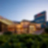 Architectural Marvel of Lake Charles Casino Exterior view of the new Lake Charles casino showcasing modern architecture