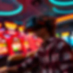 Virtual reality casino environment showcasing immersive gameplay