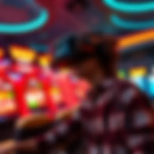 Immersive VR Casino Experience Virtual reality casino environment showcasing immersive gameplay