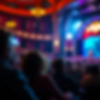 Audience enthralled by a magical performance in a renowned Las Vegas theater