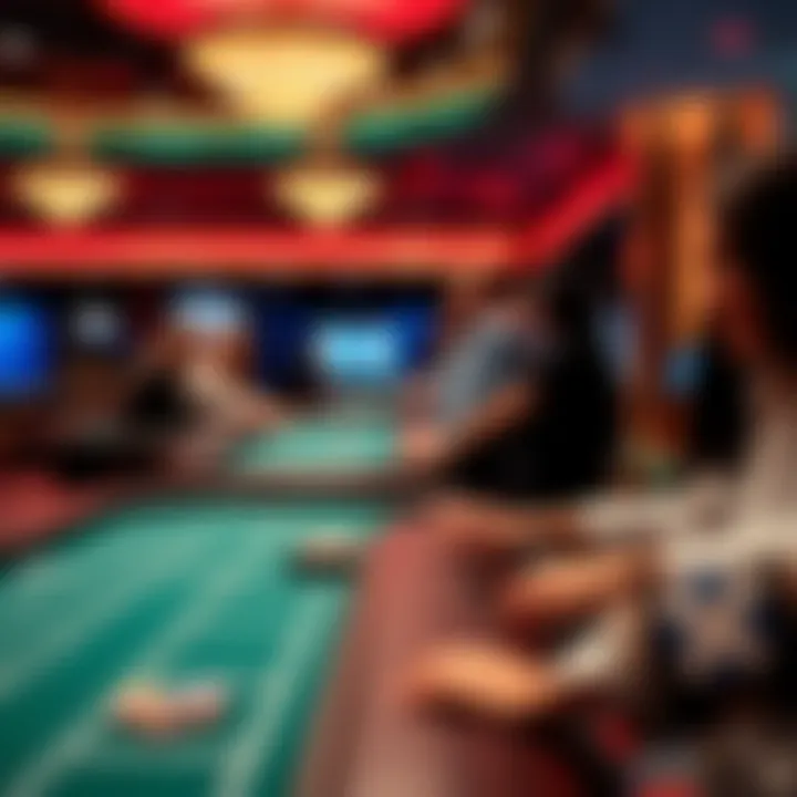 Engaging Table Games Experience Overview of popular table games in a vibrant casino