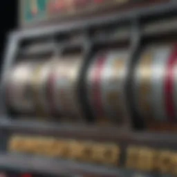 Elegant slot machine displaying top dollar symbols
