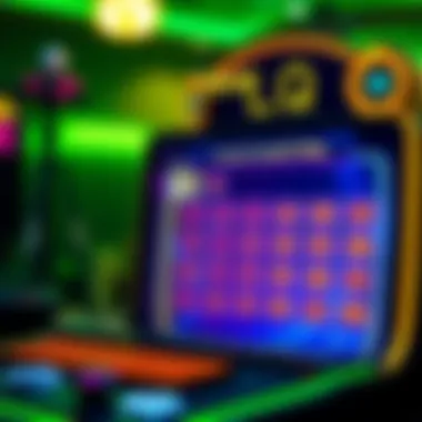 Engaging trivia game interface with cash prizes displayed