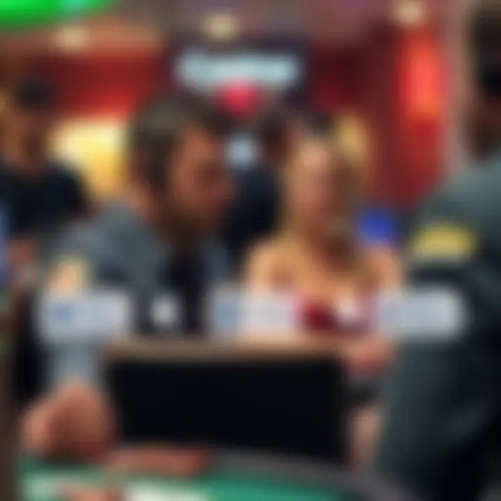 Customer Support in Online Gambling A graphical representation of customer support channels available for players.