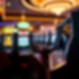 Dynamic view of online slot gameplay