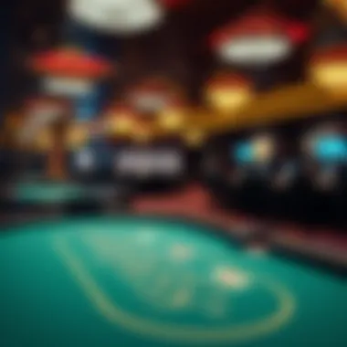 Diverse Gaming Selection A diverse selection of gaming tables available at Galleria Casino