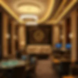 Interior view showcasing the luxurious design of Galleria Casino