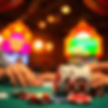 Illustration of gaming strategies for players