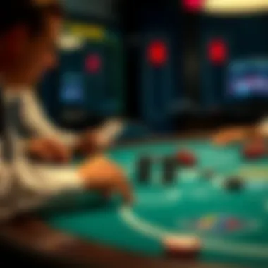 Illustration of strategic gameplay highlighting player decision-making