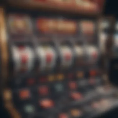 Digital Slot Machine Experience An intricate digital slot machine interface showcasing vibrant graphics and engaging gameplay features.