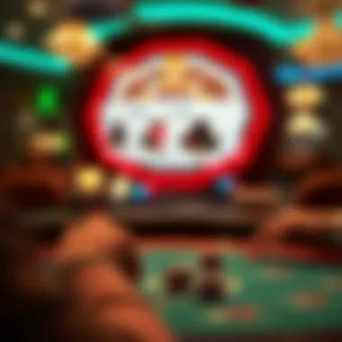 User-friendly interface of an online casino site