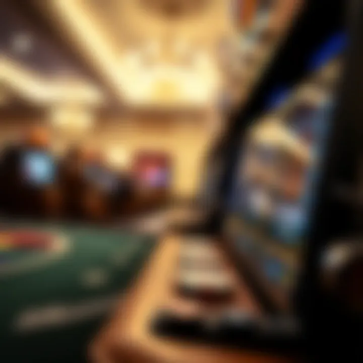 An artistic representation of gaming regulations