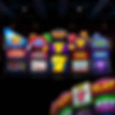 A collage of various popular slot game designs