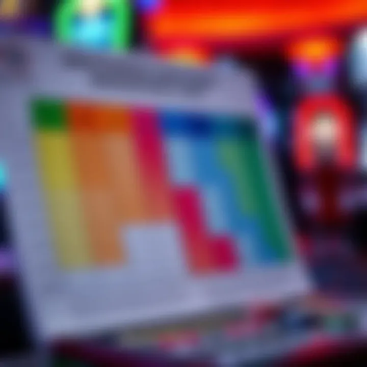 Effective Bankroll Management Techniques An organized bankroll management chart with colorful sections representing various budgets