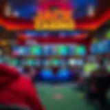 A vibrant view of Jack Casino showcasing its sports betting section.