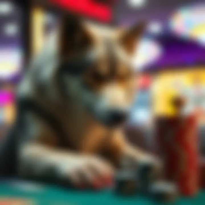 Player Strategies for Lunar Wolf Casino Slots A visual representation of player strategies for maximizing winnings