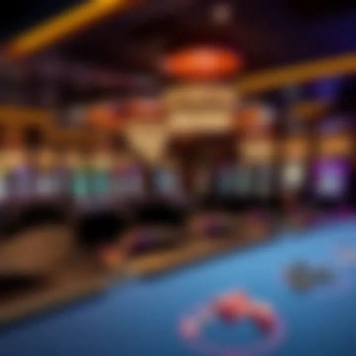 An elegant gaming lounge where players enjoy a sophisticated gaming experience.
