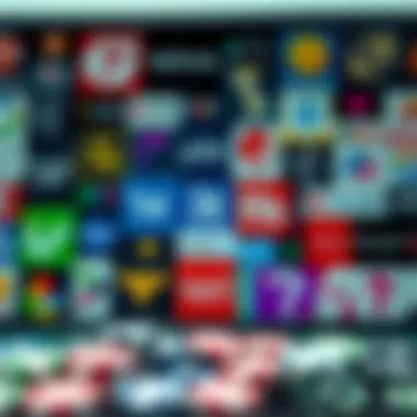 Diverse Trivia Platforms for Financial Gain A collage of popular trivia platforms showcasing their logos