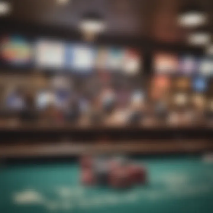 A map showcasing different sports betting locations across Nebraska.