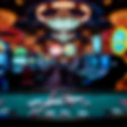 Diverse selection of casino games