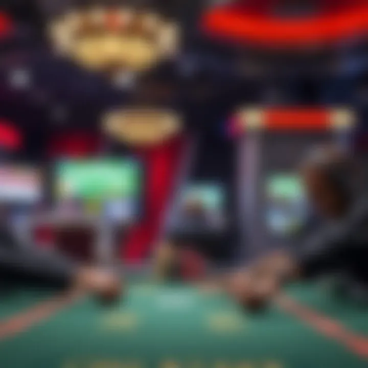 Understanding the Regulatory Landscape of Online Gambling Illustration depicting the regulatory framework surrounding online gambling