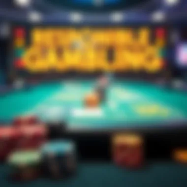 Responsible Gambling Practices and Tools Graphics showcasing responsible gambling practices and tools