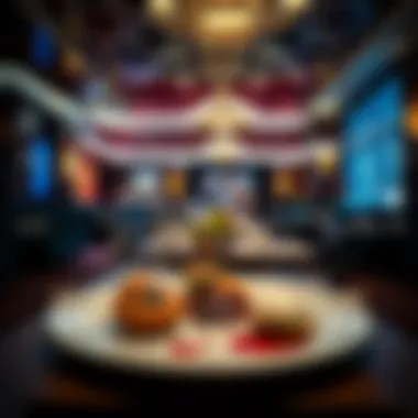 Fine dining restaurant within the Rio Hotel featuring exquisite dishes