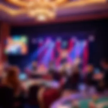 Exciting Live Entertainment at Sands Casino Live entertainment stage showcasing a performance in the resort