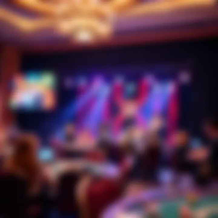 Exciting Live Entertainment at Sands Casino Live entertainment stage showcasing a performance in the resort