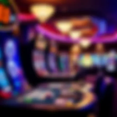 Diverse gaming options available in the casino