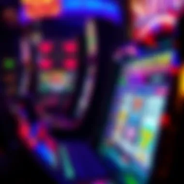 Exciting gameplay on a slot machine