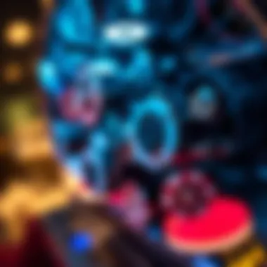 Inner Workings of a Slot Machine A close-up view of the intricate mechanisms inside a slot machine