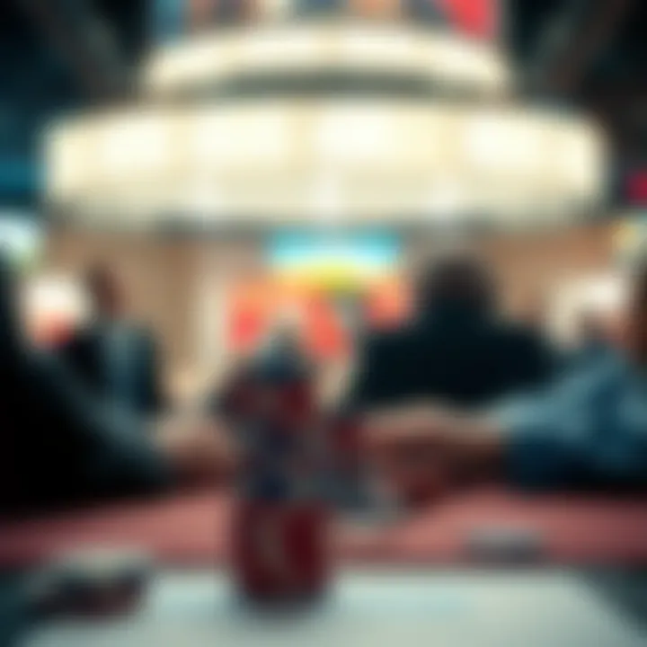 The Future of Online Gambling: Technological Innovations Futuristic depiction of technological advancements in online gambling