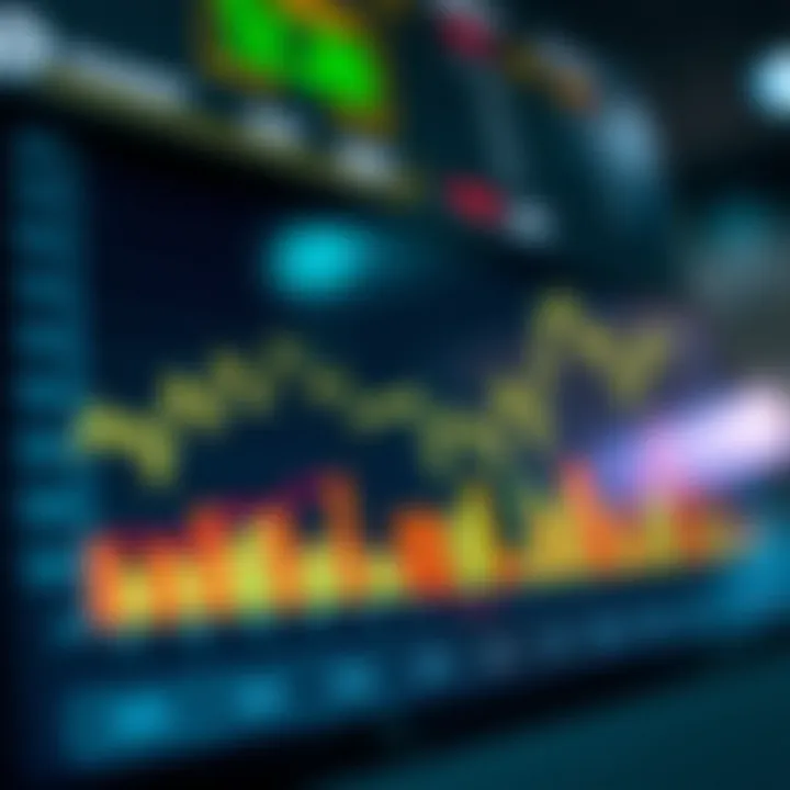 Graph showcasing tennis match statistics
