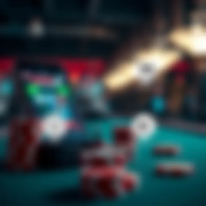 Illustration showcasing security features of the app